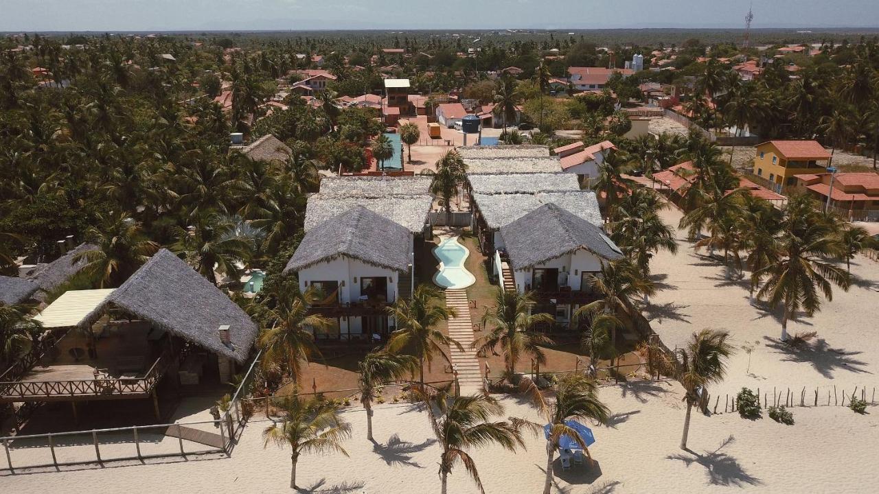 Ap. Peixe Boi Pe Na Areia Com Vista Frontal E Total Para O Mar Barra Grande  Eksteriør bilde