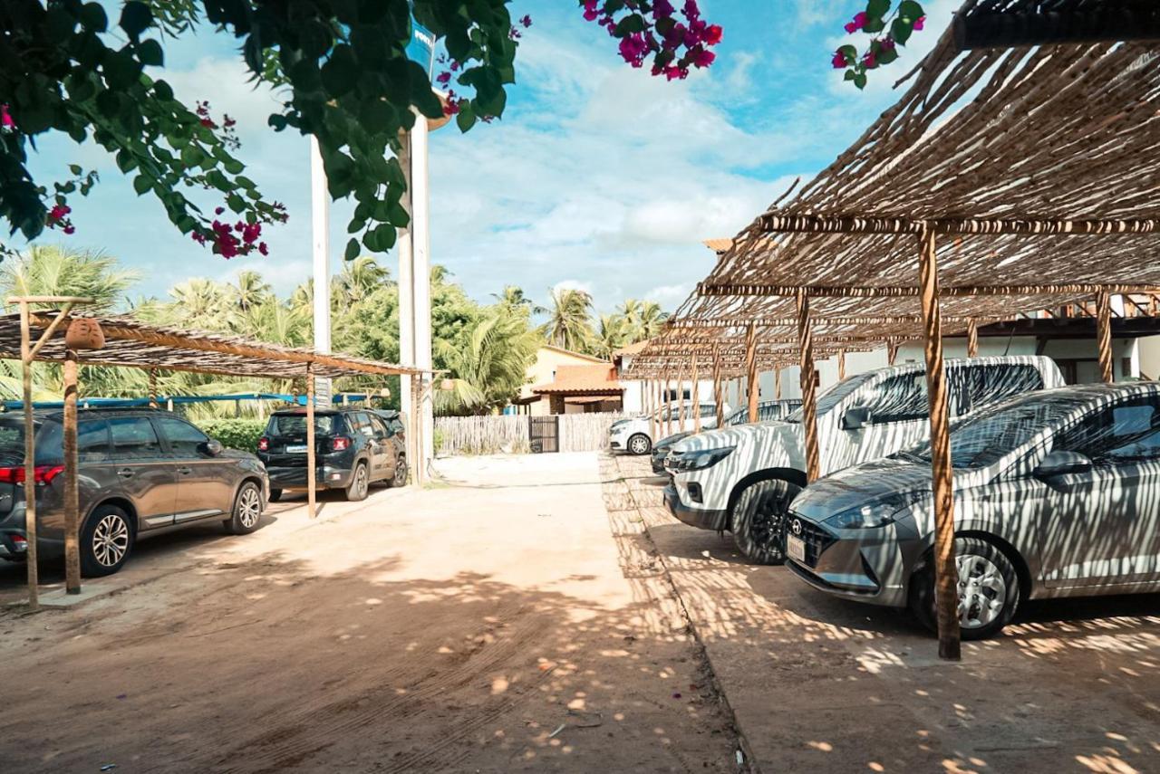 Ap. Peixe Boi Pe Na Areia Com Vista Frontal E Total Para O Mar Barra Grande  Eksteriør bilde